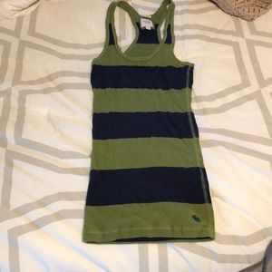 Abercrombie and Fitch stripe Tank top